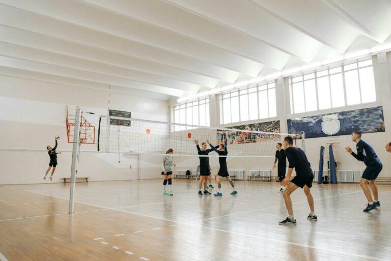 Pabellones desmontables y deporte base